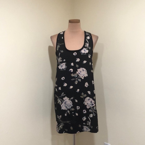 Joie Dress Size Small Black Floral Print - Picture 2 of 10